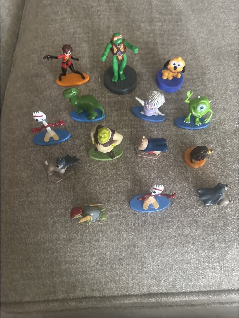 Collection Of Small Plastic Figurines